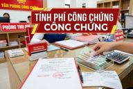 Tính phí công chứng: Cách tính chi tiết cho nhà đất và các loại hợp đồng