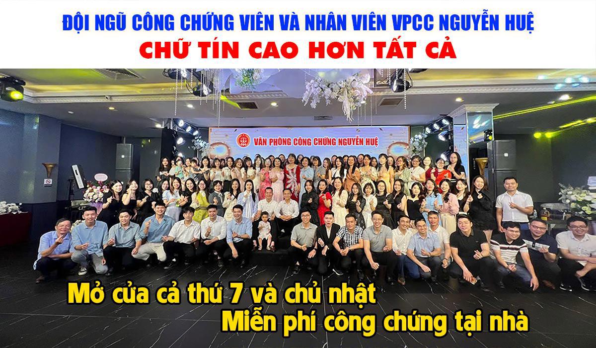 Văn phòng công chứng đường Trường Chinh