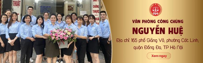 văn phòng công chứng Hồng Hà