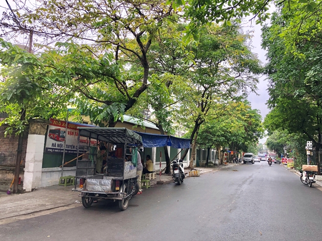 Phố Lãng Yên, quận Hai Bà Trưng, Hà Nội.