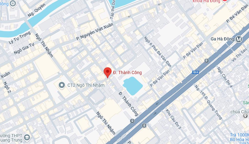 Thông tin đường Thành Công