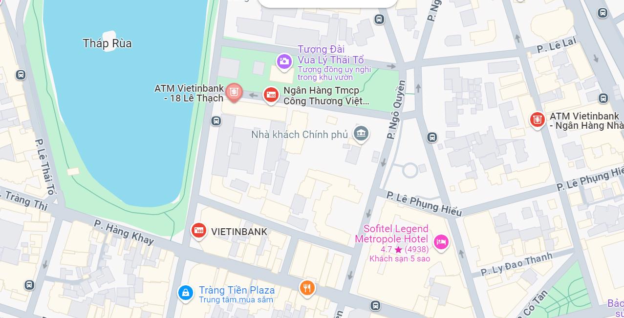 PGD Vietinbank Lê Thạch, Hoàn Kiếm