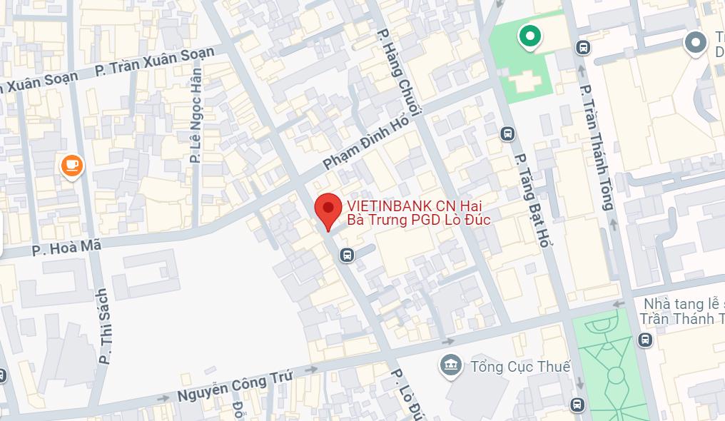 PGD VietinBank Lò Đúc, Hai Bà Trưng