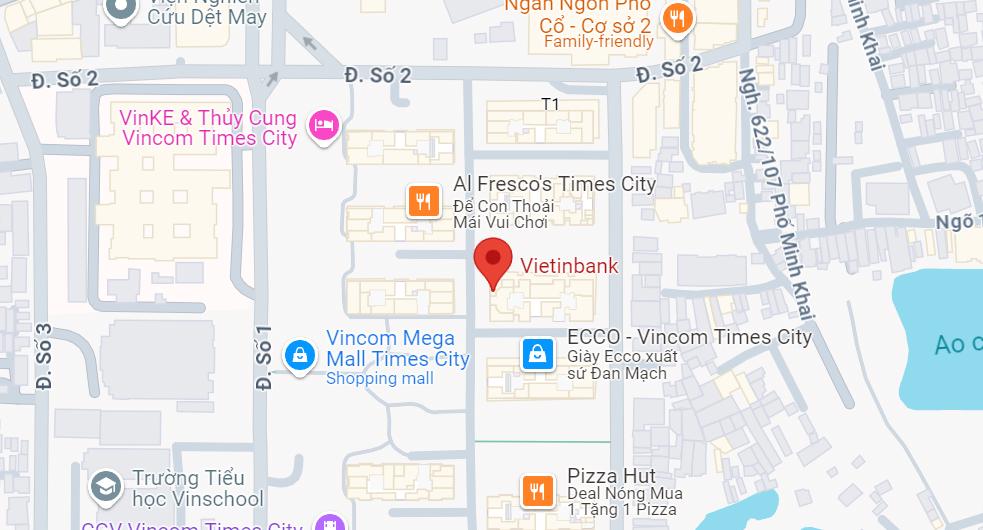 PGD VietinBank Times City, Hai Bà Trưng