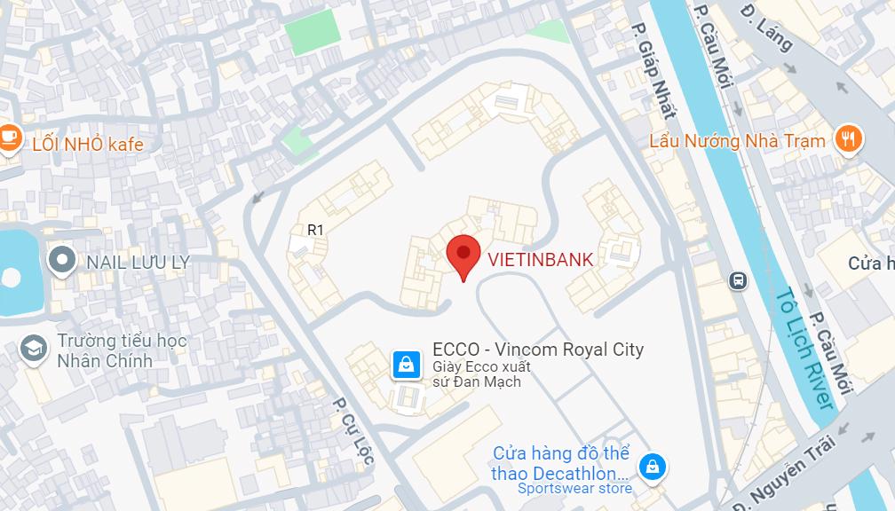 PGD VietinBank Royal - City Hà Nội, Thanh Xuân