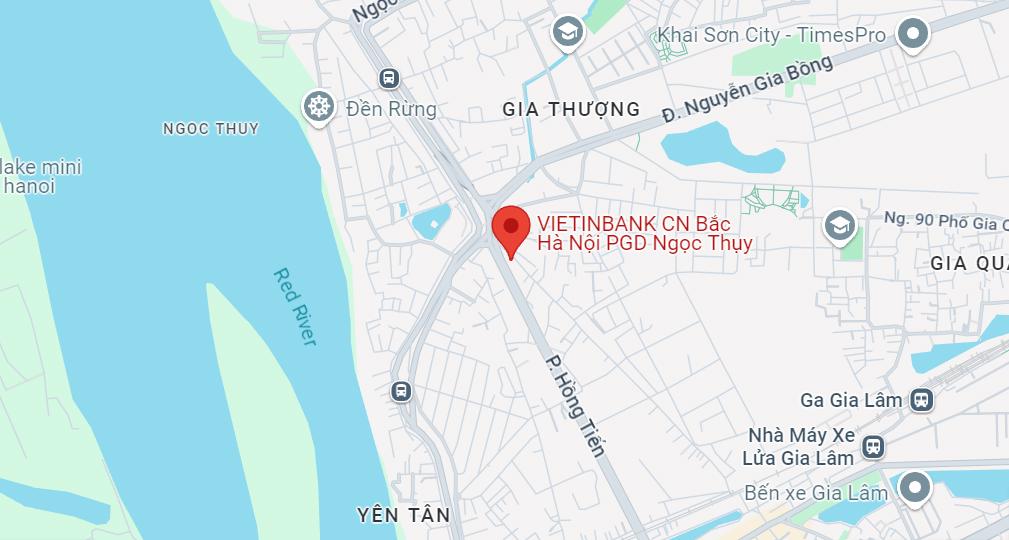 PGD VietinBank Ngọc Thụy, Long Biên