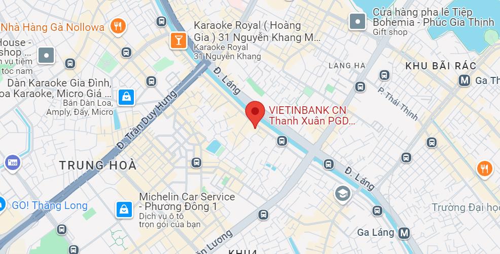 PGD VietinBank Nguyễn Ngọc Vũ, Cầu Giấy