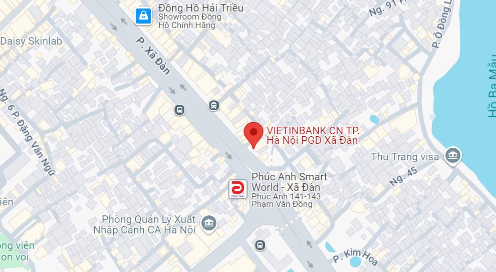 PGD VietinBank Xã Đàn, Đống Đa