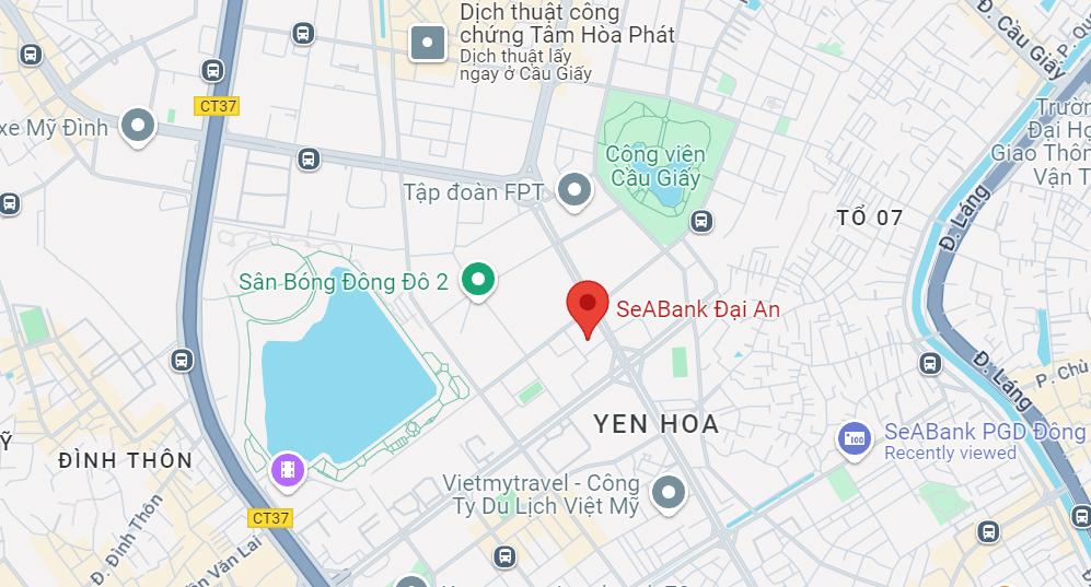 PGD SeABank Đại An, Cầu Giấy