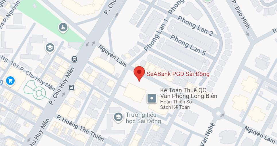 PGD SeABank Sài Đồng, Long Biên