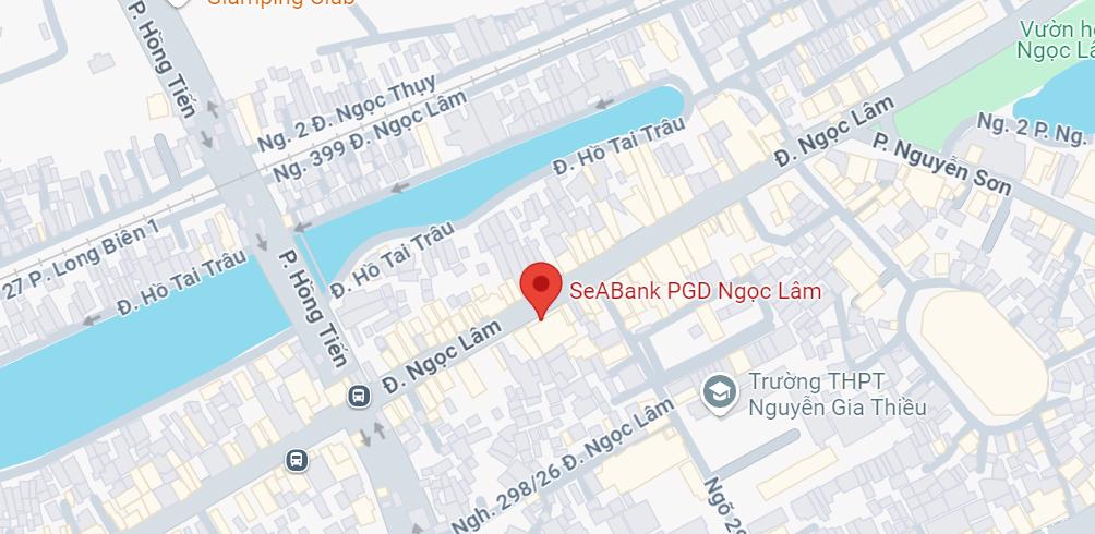 PGD SeABank Ngọc Lâm, Long Biên