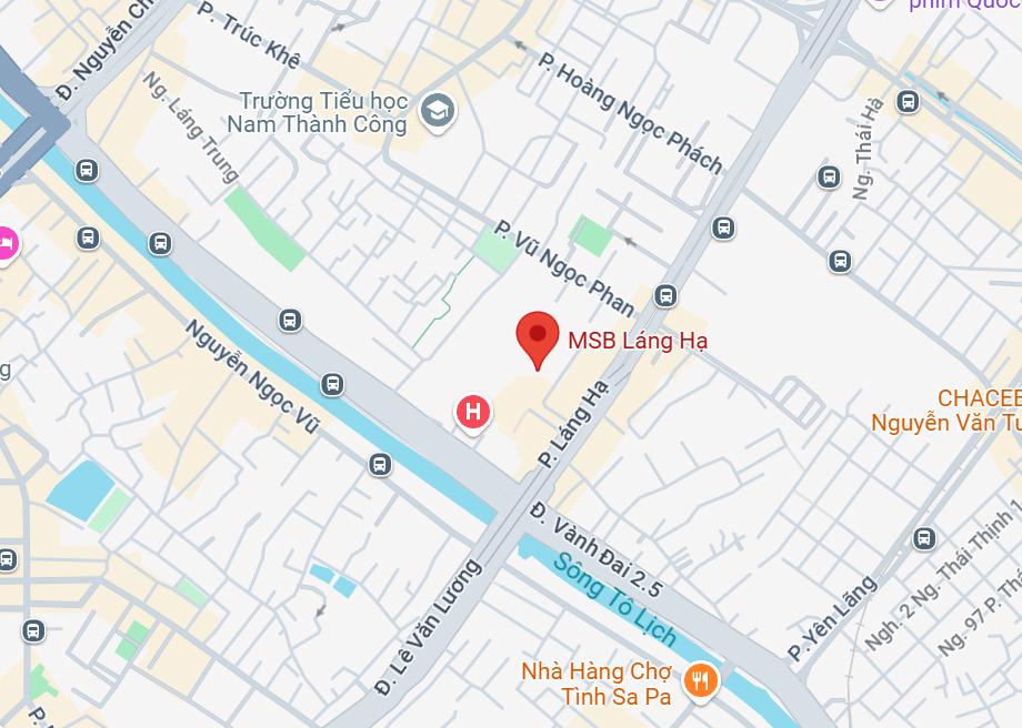 PGD MSB Láng Hạ, Đống Đa