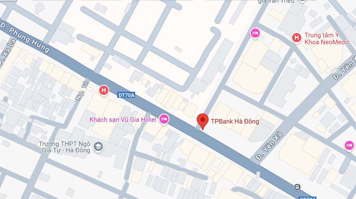 PGD TPBank Hà Đông, Hà Đông