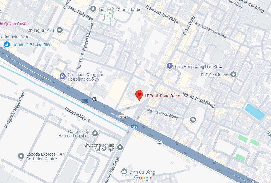 PGD LPBank Phúc Đồng, Long Biên