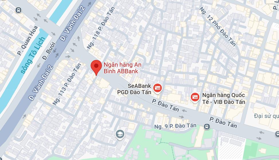 PGD ABBank Đào Tấn, Ba Đình