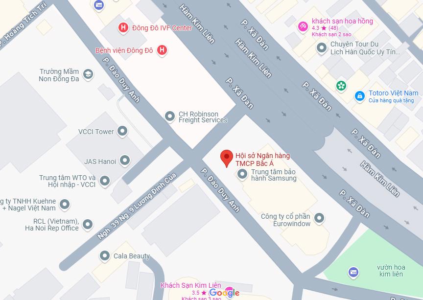 Chi nhánh BAC A BANK Kim Liên, Đống Đa
