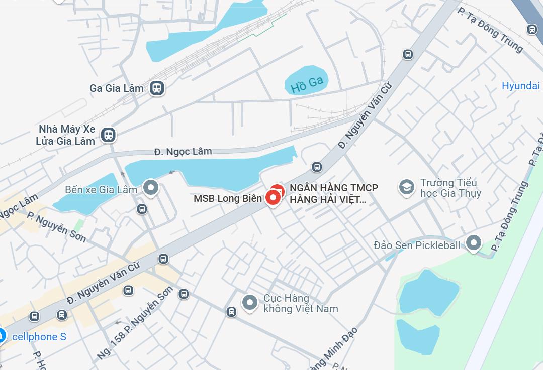 MSB Chi nhánh Long Biên, Long Biên