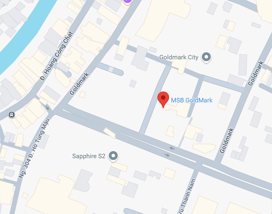PGD MSB GoldMark, Bắc Từ Liêm