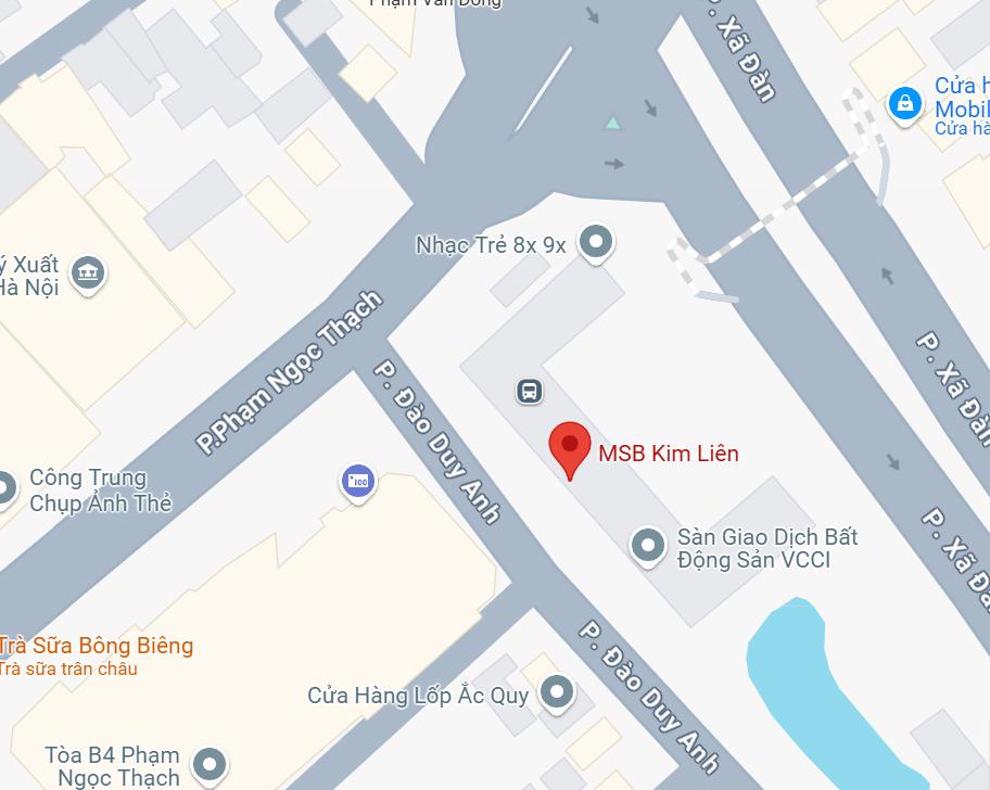 PGD MSB Kim Liên, Đống Đa