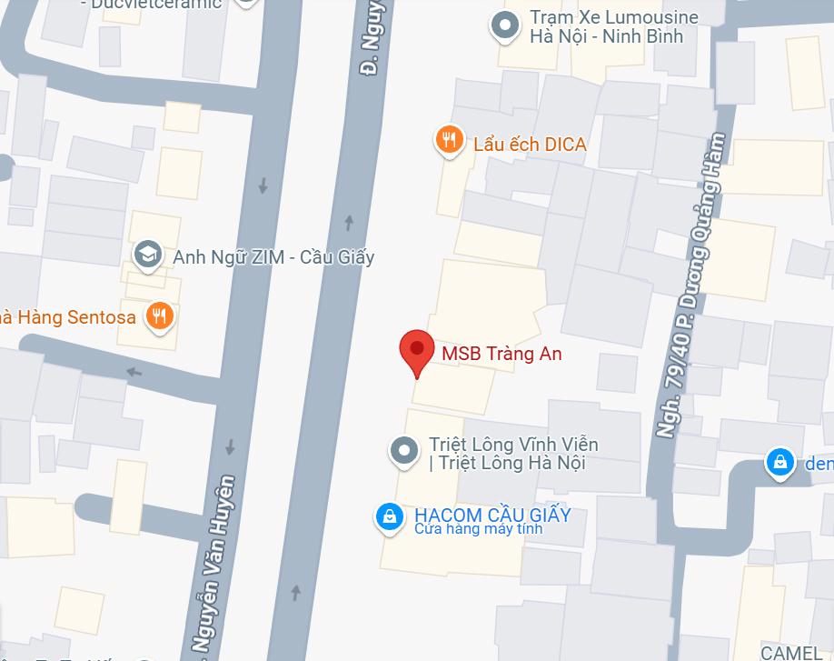 PGD MSB Tràng An, Cầu Giấy