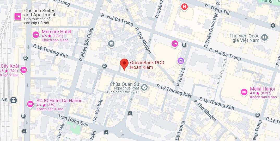 PGD OceanBank Hoàn Kiếm, Hoàn Kiếm