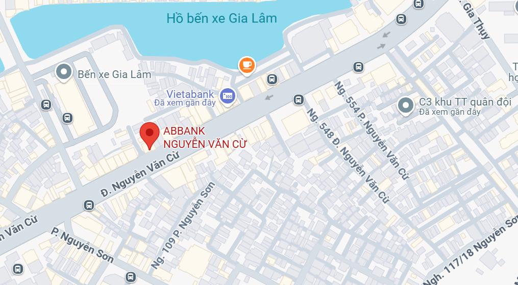 PGD ABBank Nguyễn Văn Cừ, Long Biên