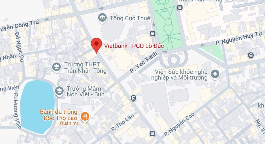 PGD VietBank Lò Đúc, Hai Bà Trưng