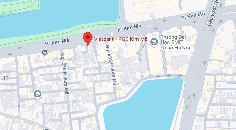 PGD VietBank Kim Mã, Ba Đình