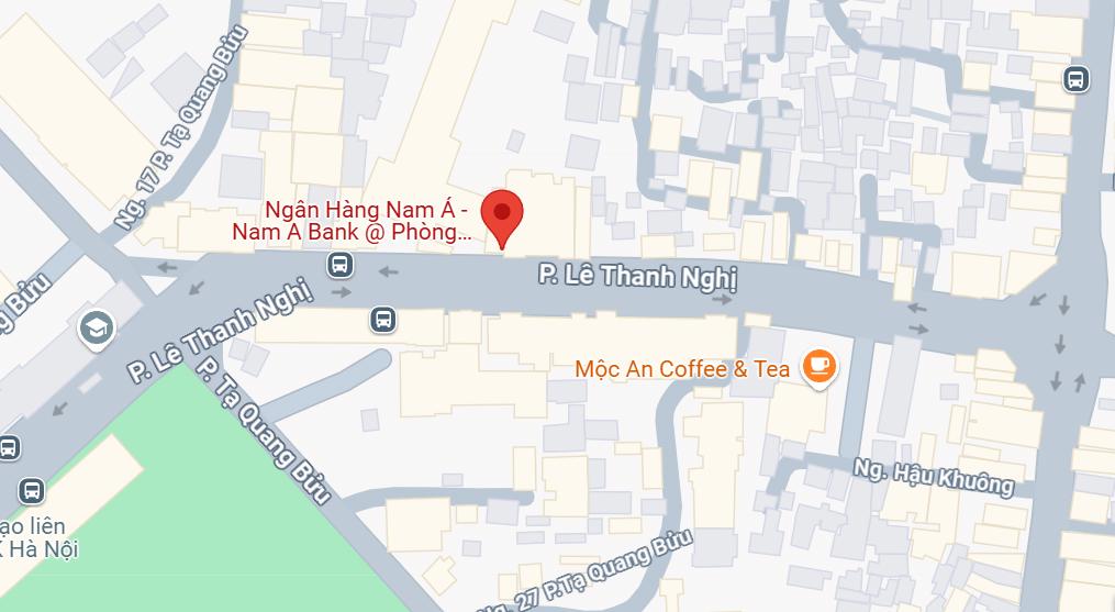 PGD Nam A Bank Đồng Tâm, Hai Bà Trưng