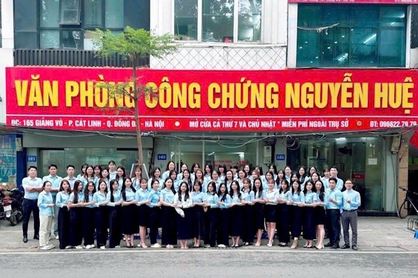 Văn phòng công chứng làm việc ngoài giờ