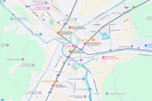 Danh sách các văn phòng công chứng tại tỉnh Cà Mau