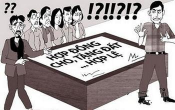 hợp đồng tặng cho