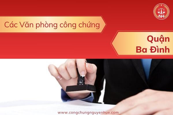 Văn phòng công chứng quận Ba Đình