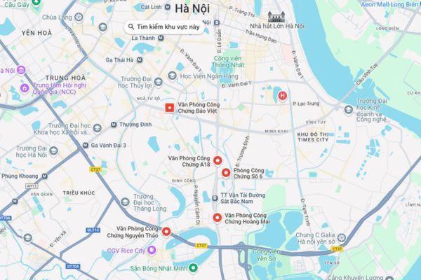 Văn phòng công chứng quận Hoàng Mai