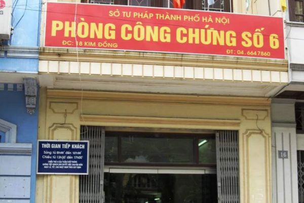 Văn phòng công chứng quận Hoàng Mai