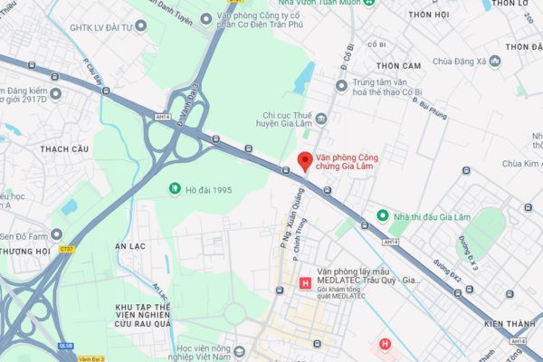 Văn phòng công chứng huyện Gia Lâm