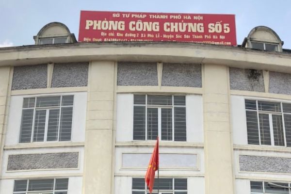 Văn phòng công chứng huyện Sóc Sơn