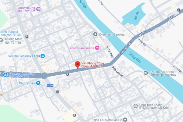 Văn phòng công chứng huyện Mỹ Đức