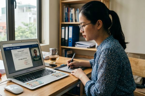 Hướng dẫn chứng thực chữ ký đầy đủ từ A-Z (2026)