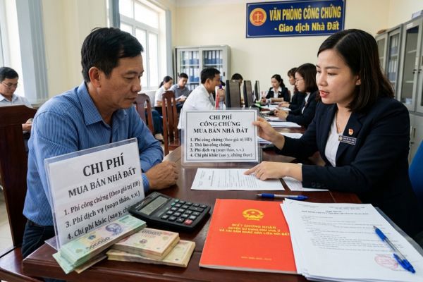 Công chứng mua bán nhà đất