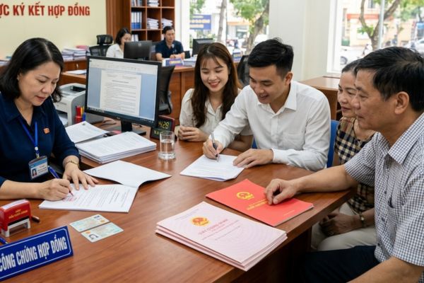 Công chứng mua bán nhà đất