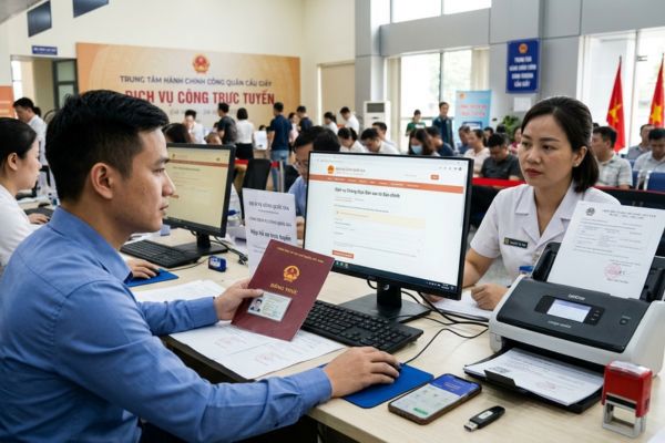 Cách lấy chứng thực điện tử trên Dịch vụ công
