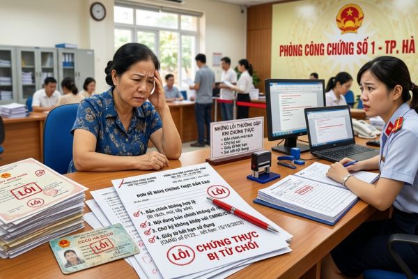 Chứng thực bản sao từ bản chính