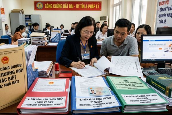 Công chứng nhà đất