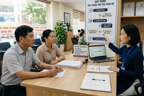 Chi phí làm thủ tục thừa kế