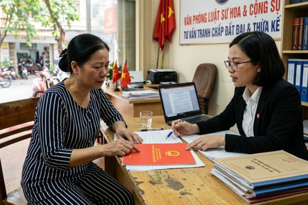 Quyền thừa kế đất đai khi chồng chết