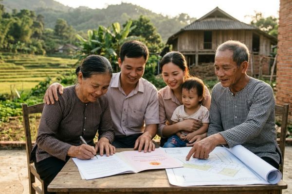 Thủ tục thừa kế đất cho con