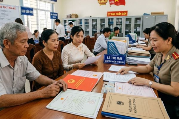 Thủ tục thừa kế đất cho con