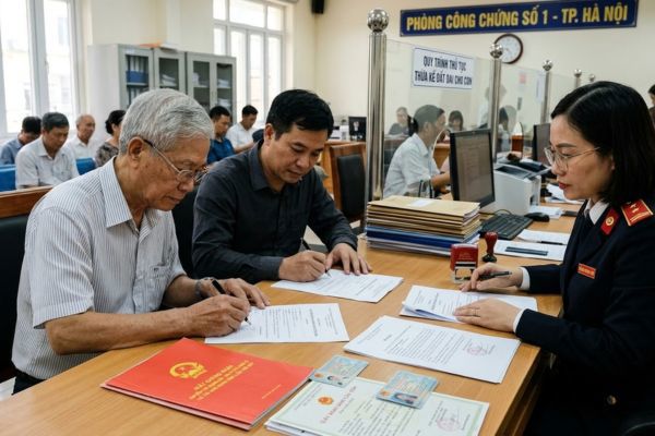 Thủ tục thừa kế đất cho con