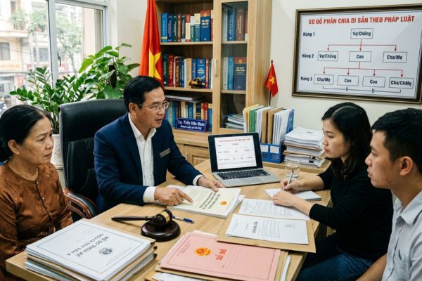 Tranh chấp đất đai không có di chúc